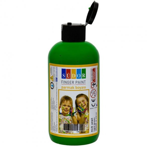 Südor Parmak Boya 250 ml Açık Yeşil ürün görseli 1