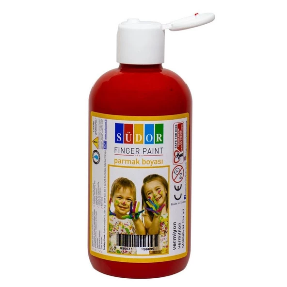 Südor Parmak Boya 250 ml Vermiyon ürün görseli 1