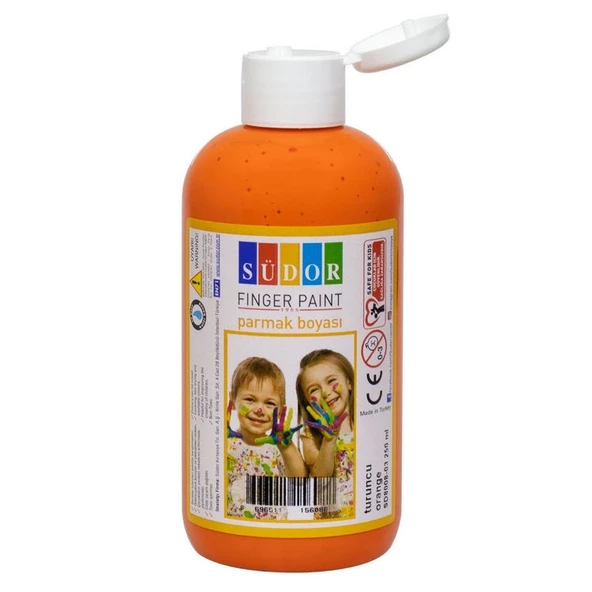 Südor Parmak Boya 250 ml Turuncu ürün görseli 1