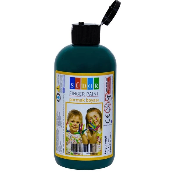 Südor Parmak Boya 250 ml Koyu Yeşil ürün görseli 1