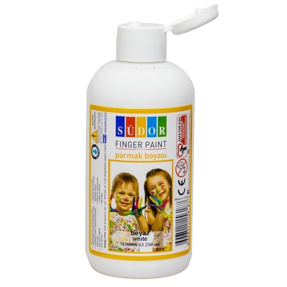Südor Parmak Boya 250 ml Beyaz ürün görseli 1