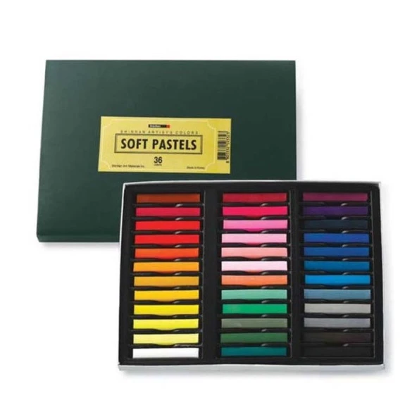 Shinhan Art Soft Pastel 36 Renk Tam Boy (Large) ürün görseli 1