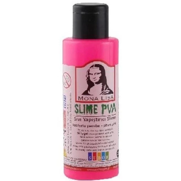 Südor Mona Lisa Slime Jeli 70 ml. FOSFORLU PEMBE ürün görseli 1