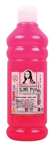 Südor Mona Lisa Slime Jeli 500 ml. FOSFORLU PEMBE ürün görseli 1