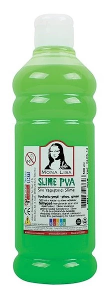 Südor Mona Lisa Slime Jeli 500 ml. FOSFORLU YEŞİL ürün görseli 1
