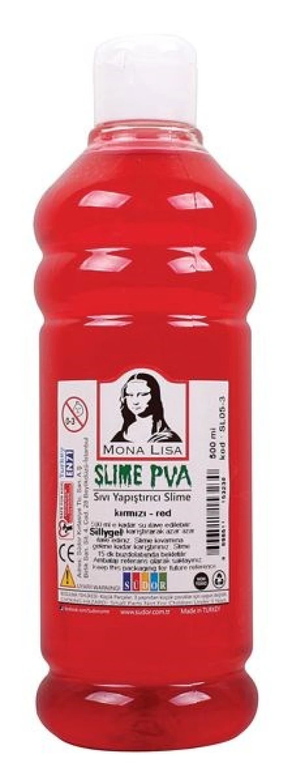 Südor Mona Lisa Slime Jeli 500 ml. KIRMIZI ürün görseli 1