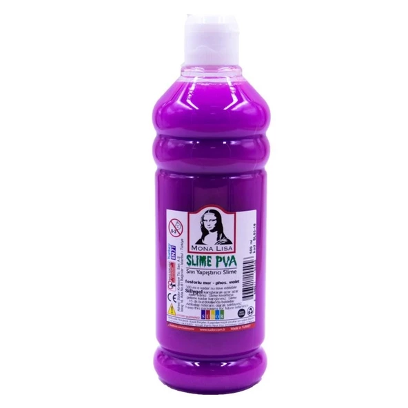 Südor Mona Lisa Slime Jeli 500 ml. Fosforlu Mor ürün görseli 1