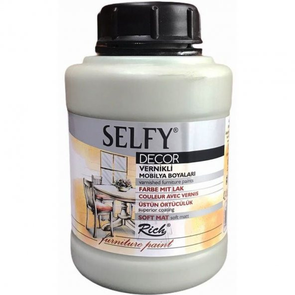 Rich Selfy Decor Vernikli Boya 1250 cc 12842 IHLAMUR ürün görseli 1