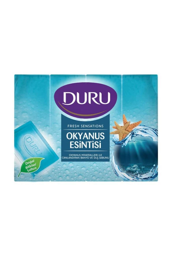 Duru Fresh Okyanus Esintisi 4x150 gr Duş Sabunu ürün görseli 1