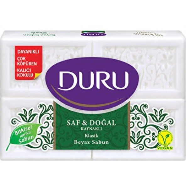 Duru Saf & Doğal Klasik Banyo Sabunu 4X150 600 Gr ürün görseli 1