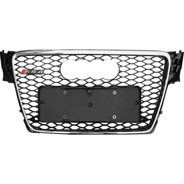 Karva Audi A4 Rs4 Kromlu Siyah Panjur 2008-2012 ürün görseli 1