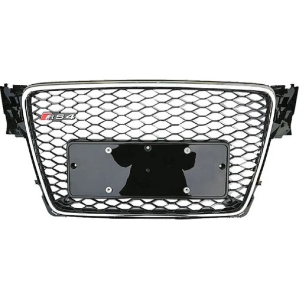 Karva Audi A4 Rs4 Kromlu Siyah Panjur 2008-2012 - Resim 2