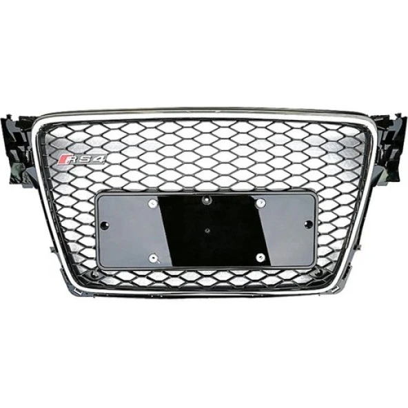 Karva Audi A4 Rs4 Kromlu Siyah Panjur 2008-2012 - Resim 3