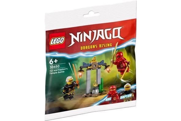 Lego Ninjago 30650 Kai And Rapton's Temple Battle ürün görseli 1