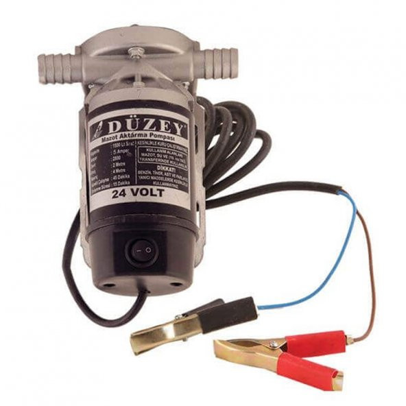 Düzey 3/4 Çıkışlı Dıştan Mazot ve Sıvı Aktarım Pompası 24 Volt ürün görseli 1