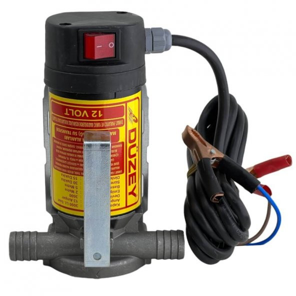 Düzey 12 Volt 1 Inc Alüminyum Gövde Sıvı Transfer Pompası ürün görseli 1