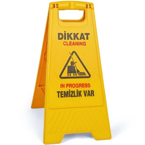 Temizlik Var Levhası ürün görseli 1