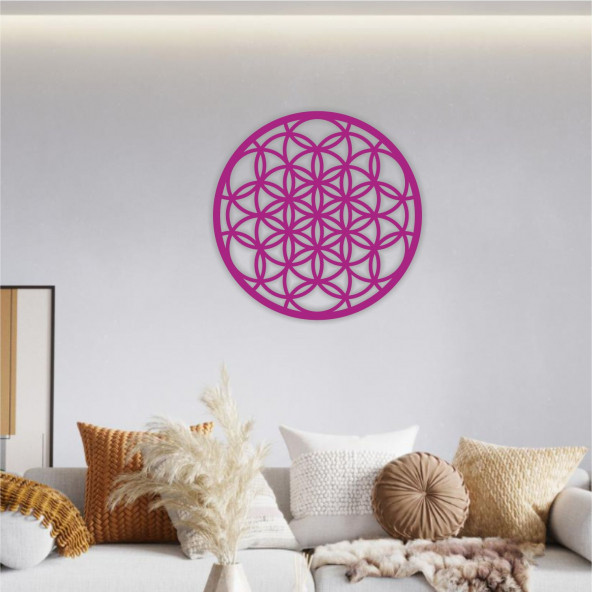 M3 Decorium Kutsal Yaşam Çiçeği Duvar Süsü ürün görseli 1