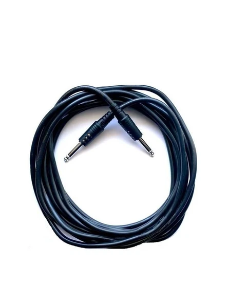 Swat 6.3mm Mono Erkek - 6.3mm Mono Erkek 5 Metre Kablo ürün görseli 1