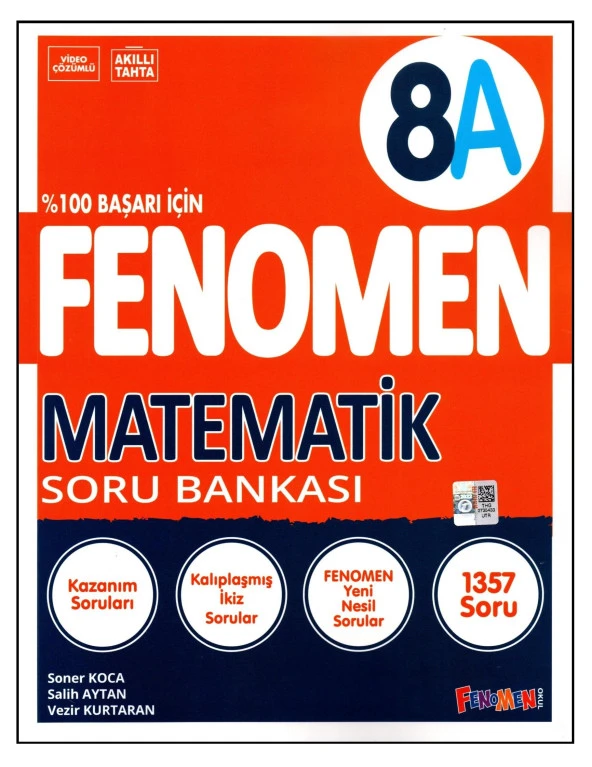 Fenomen 8. Sınıf LGS Matematik Soru Bankası (A) ürün görseli 1