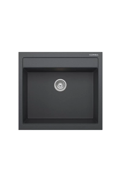 LUXELL Lx-535 Rıva Granit Antrasit Eviye ürün görseli 1