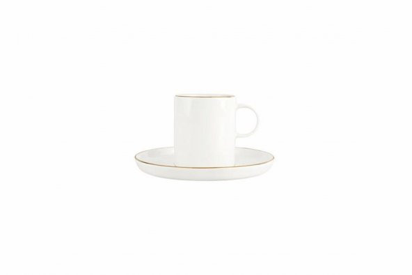 Porland Chopin Altın Yaldız Tabaklı Çay Fincanı 200cc 04ALM007754 ürün görseli 1