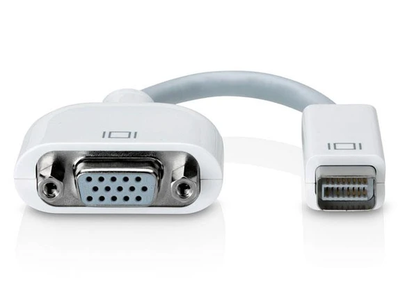 S-link SL-MDV10 Mini DVI to VGA 15cm Apple Laptop Kablosu ürün görseli 1