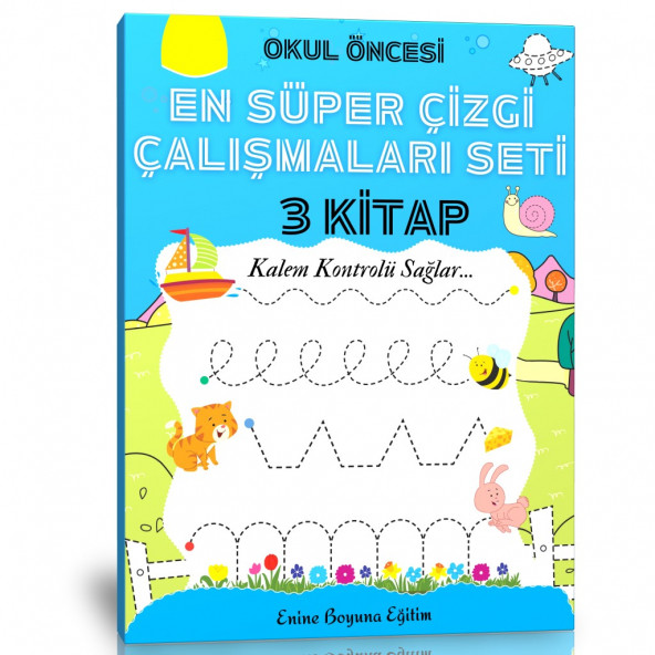 Okul Öncesi EN SÜPER Çizgi Çalışmaları Seti ürün görseli 1
