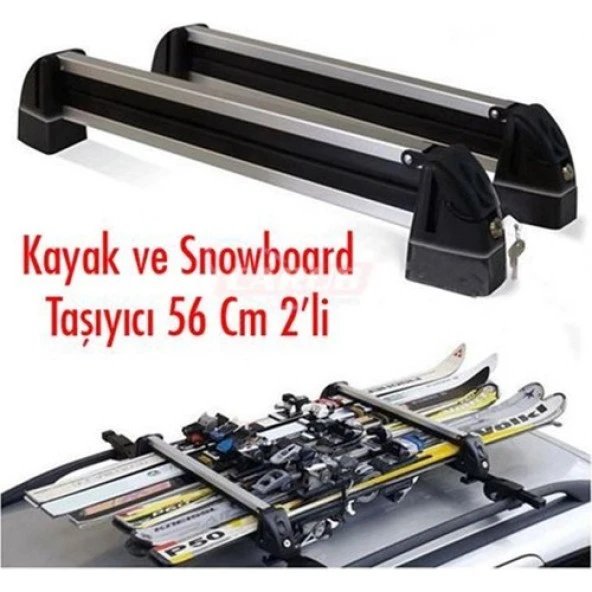 Carub Oto Kayak Ve Snowbord Taşıyıcı 56 Cm 2'li ürün görseli 1