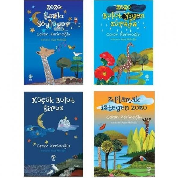 Zozo 4lü Kitap Seti - Ceren Kerimoğlu ürün görseli 1