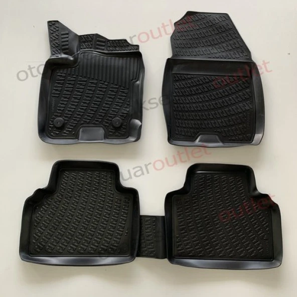 Rizline Ford Courier 3D Havuzlu Paspas - Resim 2