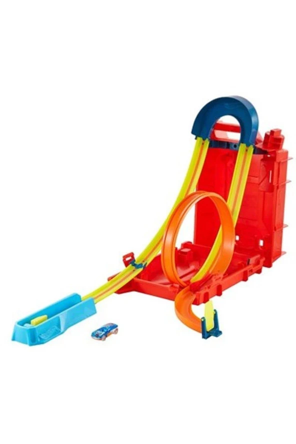 Hot Wheels Track Builder Benzin Bidonu Akrobasi Seti - Resim 3