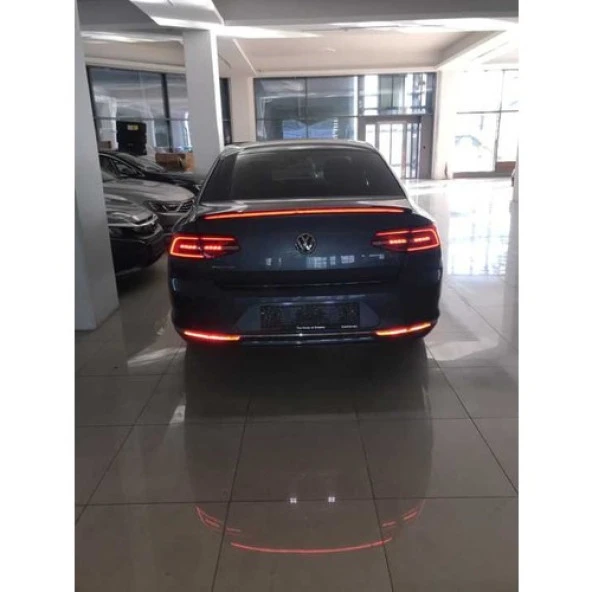 Çmk Volkswagen Passat Led Spoiler Parlak Siyah ürün görseli 1