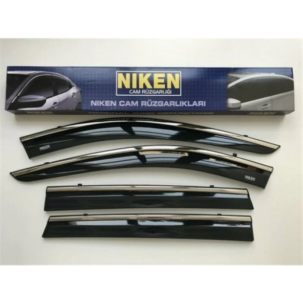 Niken Toyota Corolla 2014-2018 Arası Kromlu Cam Rüzgarlığı ürün görseli 1