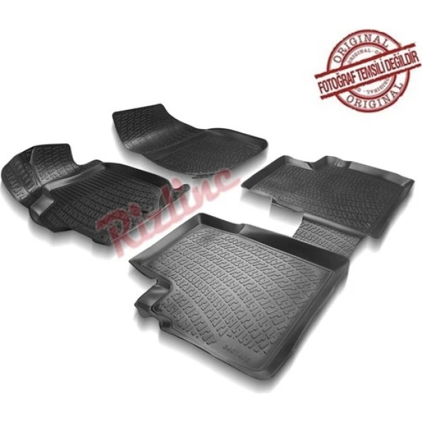 Rizline Volvo S40 2004-2012 3D Havuzlu Paspas - Resim 2