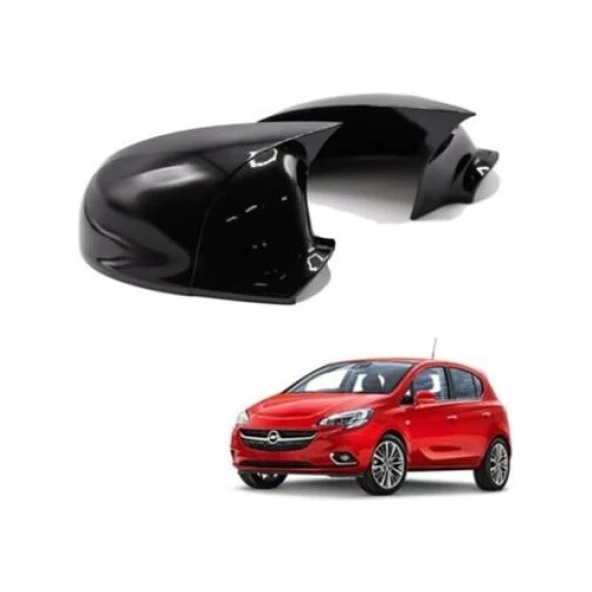 Batman Opel Corsa E 2014-2019 Batman Yarasa Ayna Kapağı ürün görseli 1