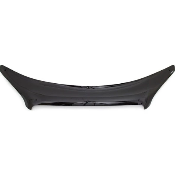 Fiat Doblo Ön Kaput Koruyucu Rüzgarlık Deflektör Akrilik ABS 4mm Parlak Siyah 2006-2010 ürün görseli 1