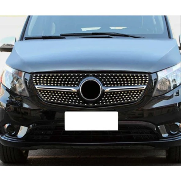 Çmk Mercedes W447 Vito Diamond Panjur Siyah - Resim 4
