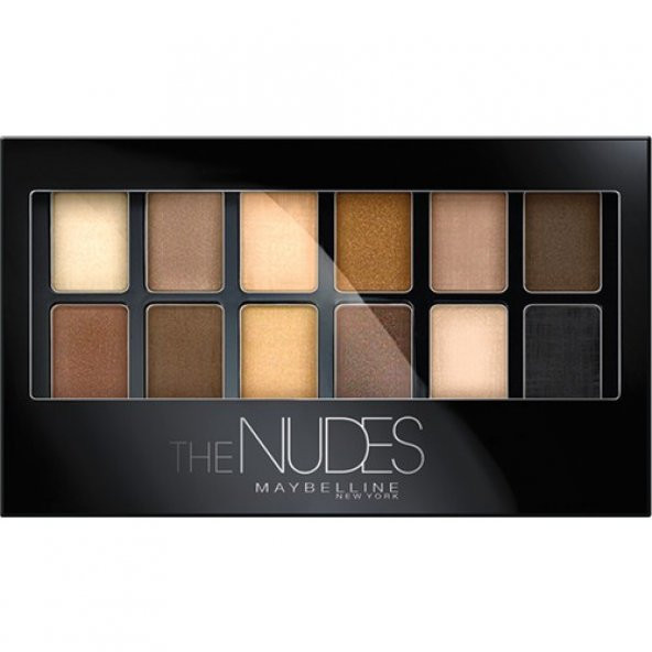Maybelline New York The Nudes Far Paleti ürün görseli 1