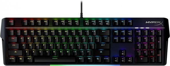 HyperX Alloy MKW100 Kablolu Mekanik Oyuncu Klavyesi Teşhir ürün görseli 1