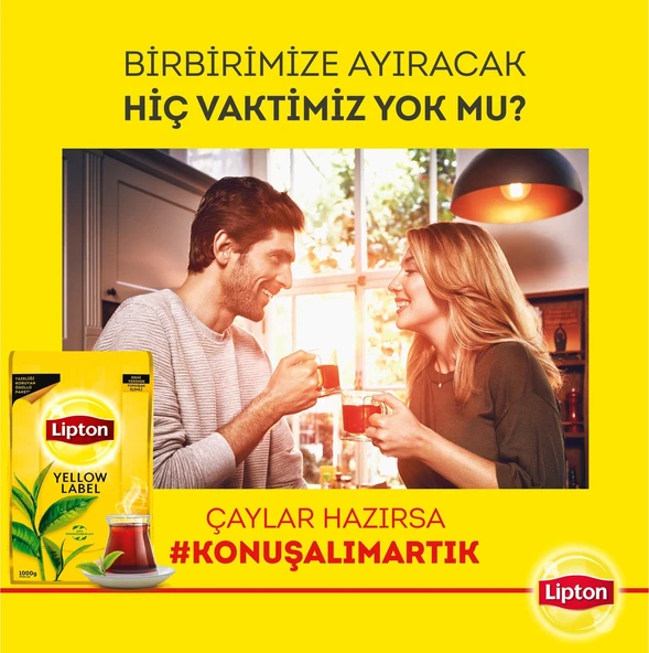 Lipton Yellow Label Dökme Çay 1000 gr X 9 Lu - Resim 5