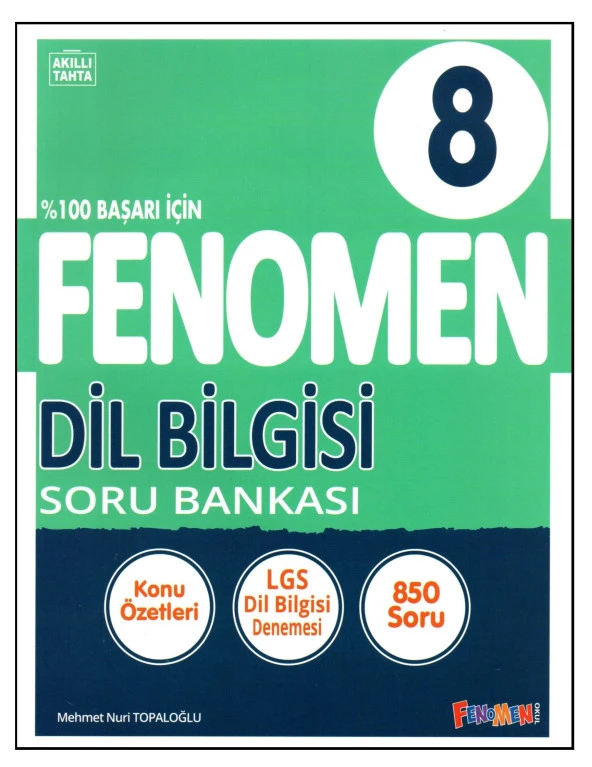 Fenomen 8. Sınıf LGS Dil Bilgisi Soru Bankası ürün görseli 1