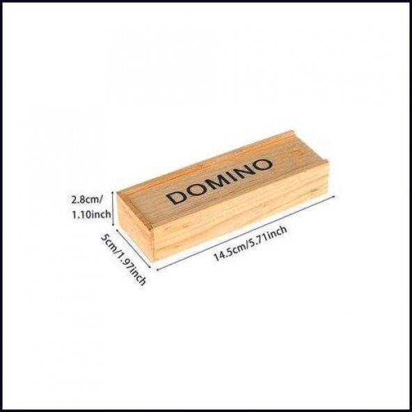Star Domino Plastik Ahşap Kutulu 1096116 ürün görseli 1