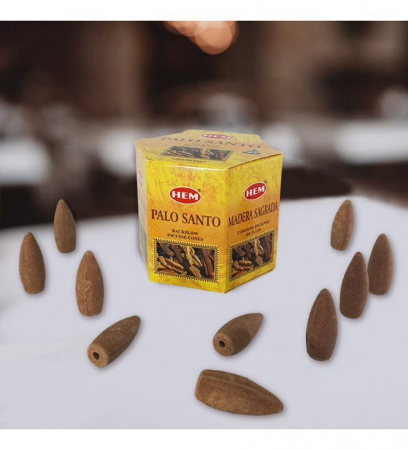 Palo Santo Geri Akış Şelale 40'lı Tütsü Mumu ürün görseli 1