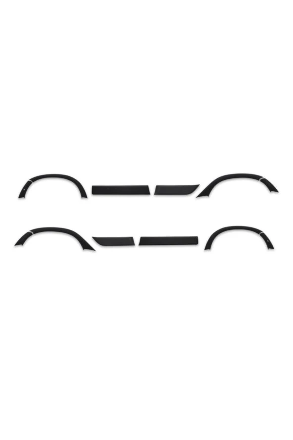 Dacia Duster Çamurluk Ve Kapı Dodik 12 Prç.abs Set (2018-) - Resim 3