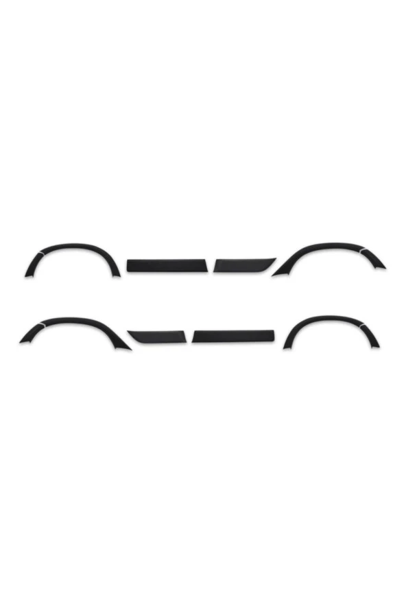Dacia Duster Çamurluk Ve Kapı Dodik 12 Prç.abs Set (2018-) - Resim 4