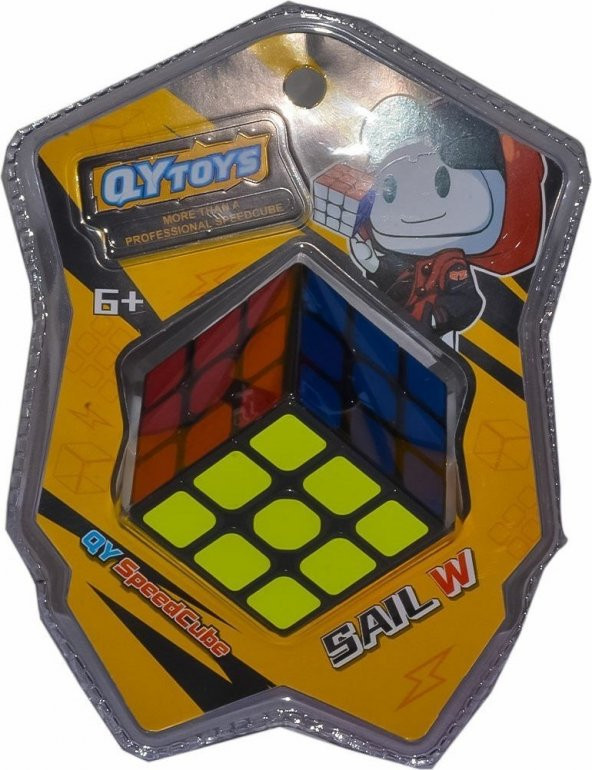 Qytoys 2062 Oy 3x3 Speed Küp Kartela-Başel Toys ürün görseli 1