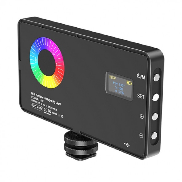 Deyatech RGB Led Işık 8500k 4000mAh Taşınabilir Fotoğraf & Video Çekim Youtube Tiktok Ambiyans Işığı ürün görseli 1
