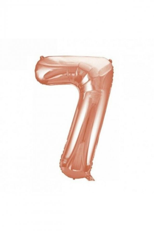 Rakam Balon Folyo 7 Rose Gold ürün görseli 1