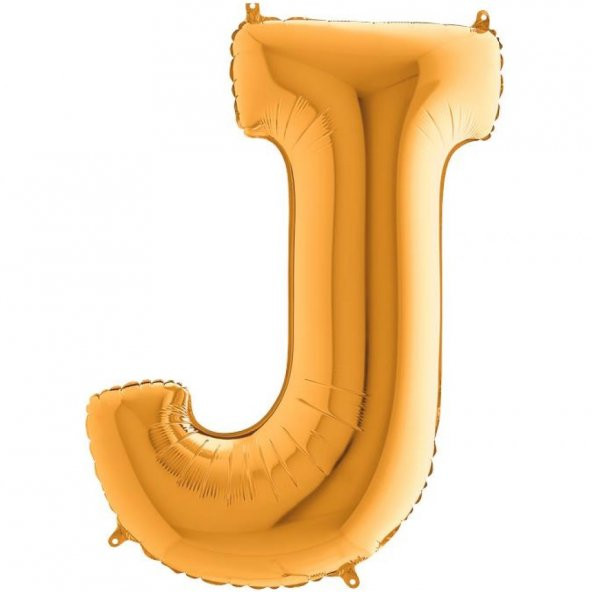 Folyo Harf Balon J Gold 40 Inç 101 Cm ürün görseli 1